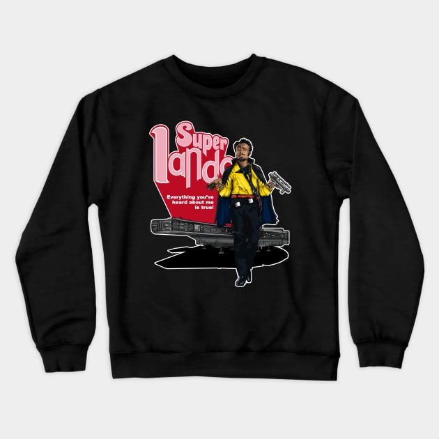 Super Lando Crewneck Sweatshirt by MrJungle